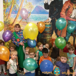 Остров сокровищь детский сад - Празднование 23 февраля!